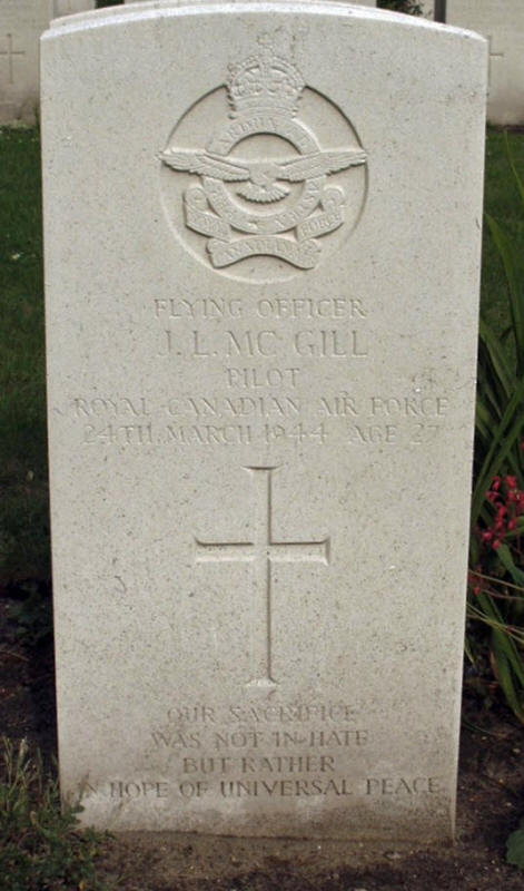 F/O Jack Lawrie<br/><br /><br />died March 24th, 1944